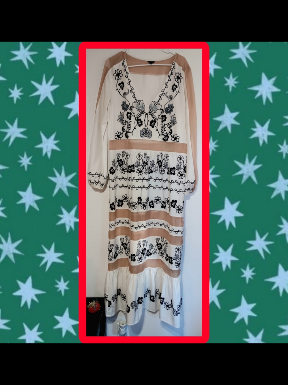 Embroidered Dress - Picture 2 of 4